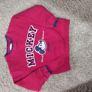 Kids Vintage Disney world sweatshirt, size small